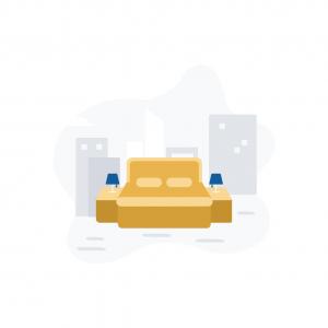 1 King Suite Balcony Mobility Accessible Roll In Shower